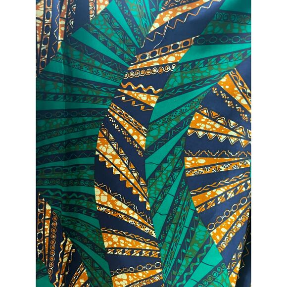 African fabric 6 yards Ankara print kente print Fabric for African attire - Picture 4 of 5
